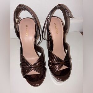 ALDO Hally Women's Shiny  Platform Sandals